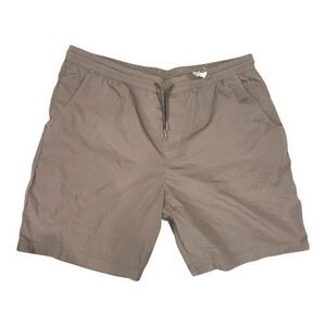 Tentree Mens Falcon Chino Shorts Pull On Drawstring Recycled Nylon Size XL NWT